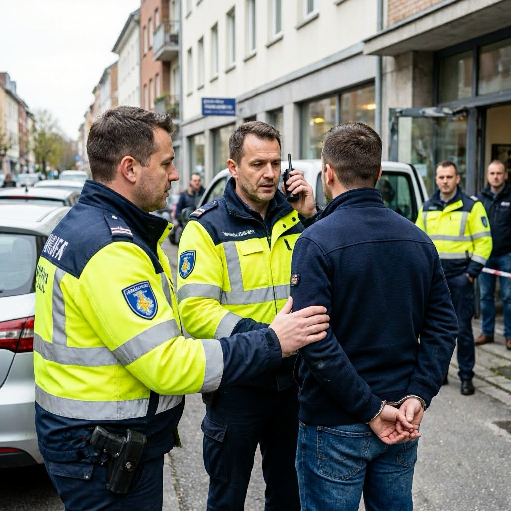 Polizei nimmt Einbruchverdächtigen nach großangelegter Fahndung fest