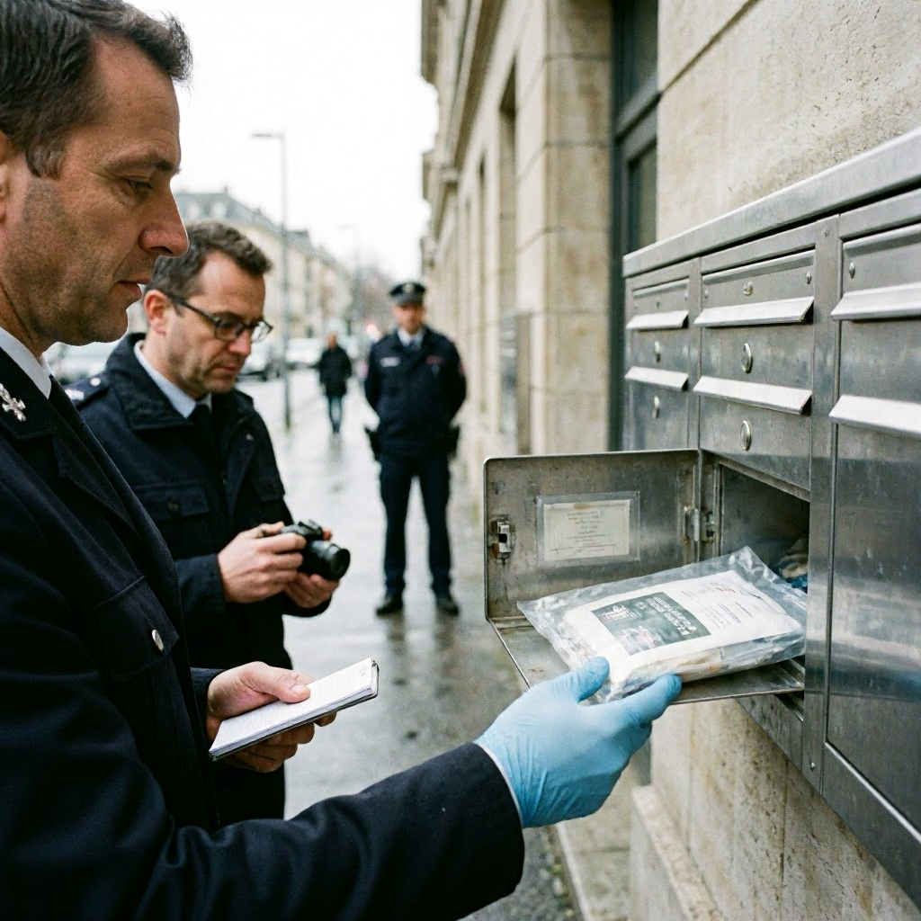 Polizei warnt vor Werbepäckchen mit Drogen im Briefkasten