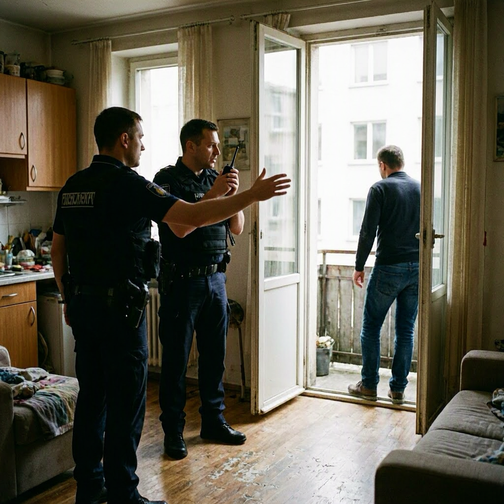 Polizeieinsatz in Schöneberg: Mann stürzt lebensgefährlich vom Balkon