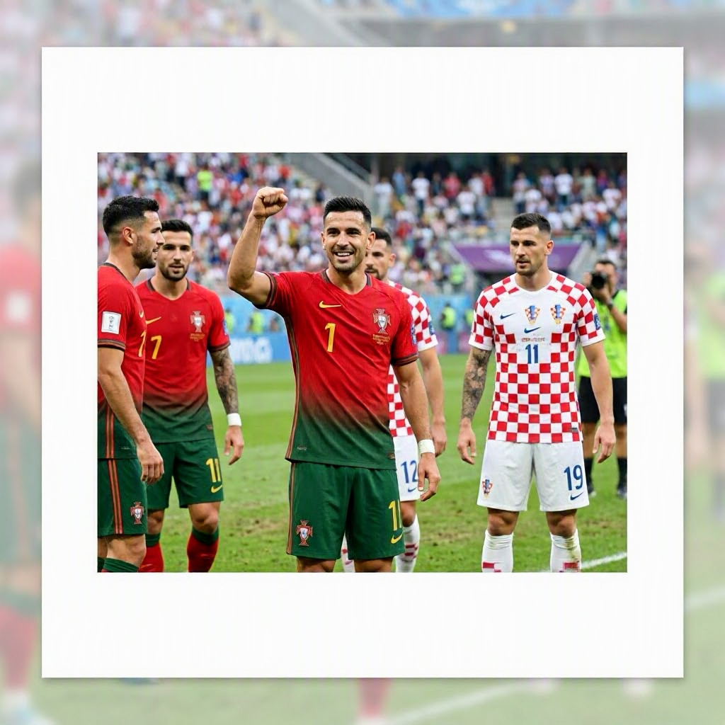 Portugal Edges Croatia 2-1 to Face Spain in FIFA World Cup Last-16