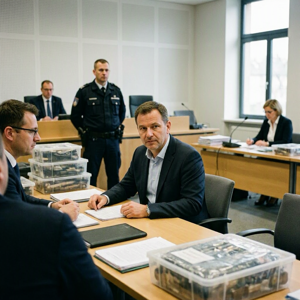 Prozess um geheimes Waffenarsenal in Remscheid beginnt heute