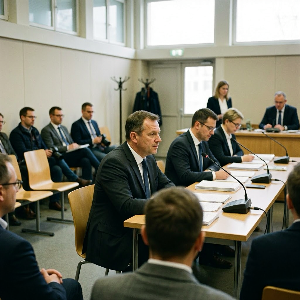 Prozess um den getöteten Zugbegleiter: Angehörige zeigen sich abwesend