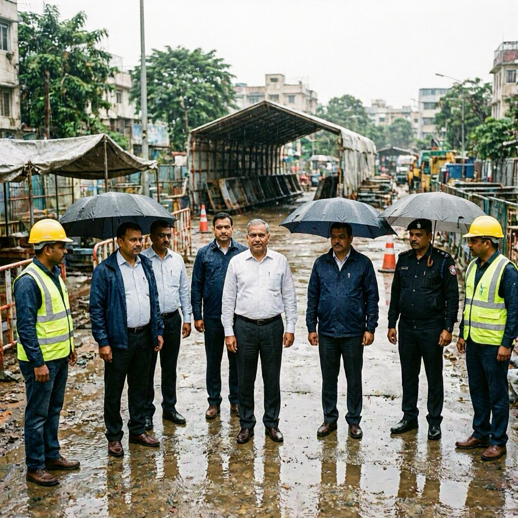 Railway Ministry Delays Bullet Train Tunneling Launch Due to Mumbai Rains