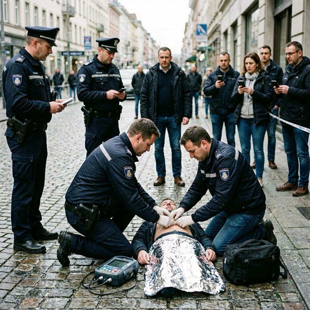 Reanimation in Gebenbach fotografiert - Polizei ermittelt gegen Nachbarn