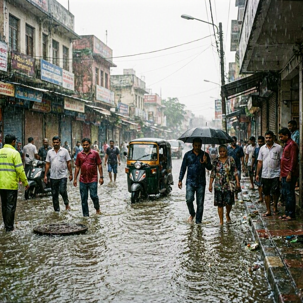 Red Alert Declared in Odisha as Heavy Rainfall and Flood Risks Loom
