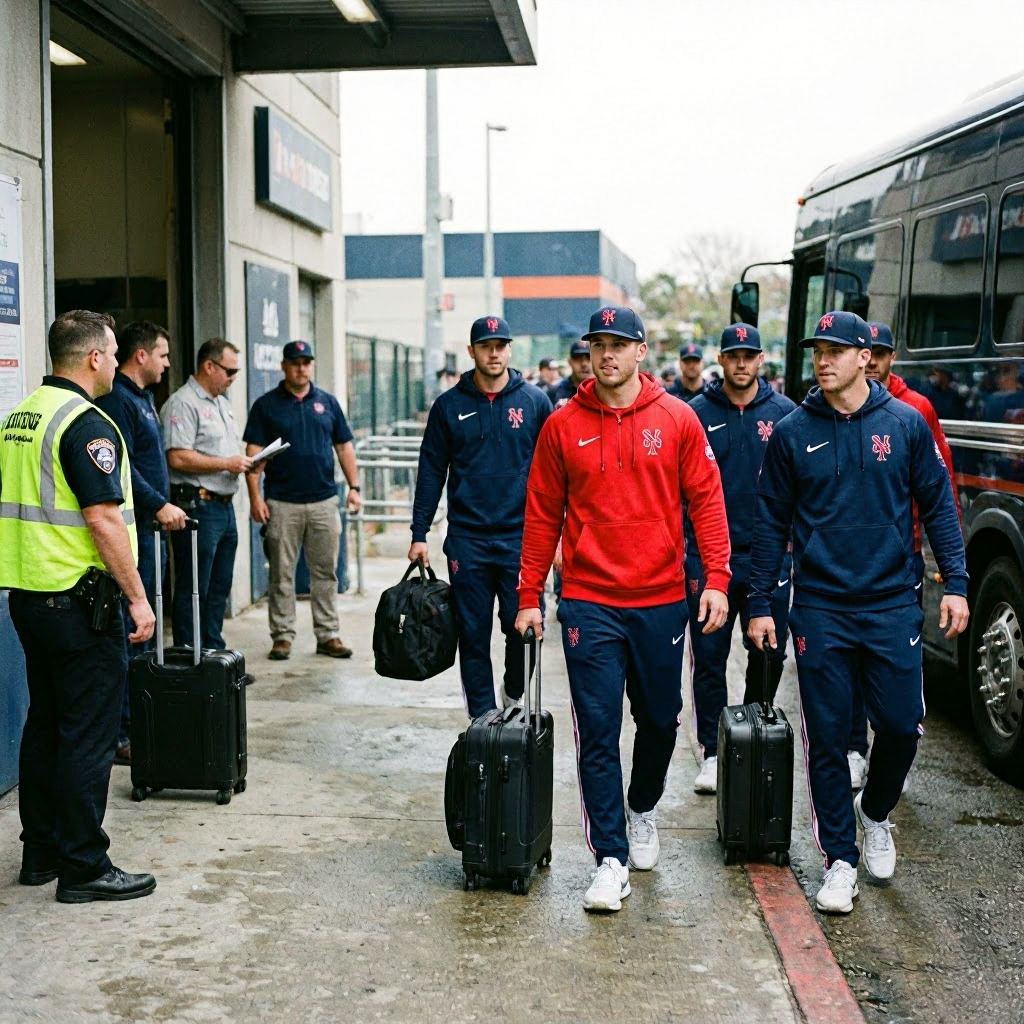 Red Sox Face Delays, Arrive Late for Game Against Mets
