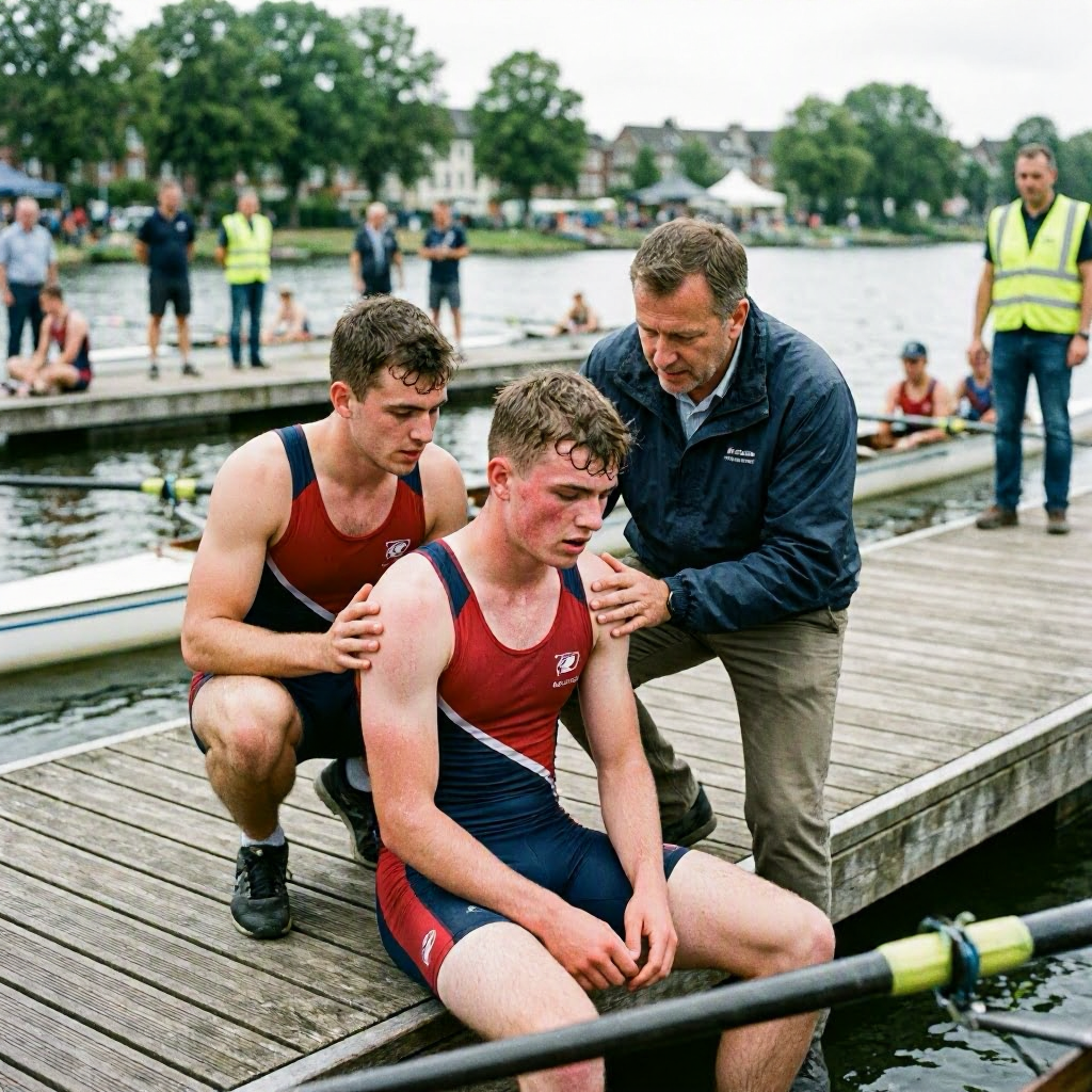 Regatta in Münster: Junge Ruderer erleiden Kreislaufprobleme beim Wettkampf