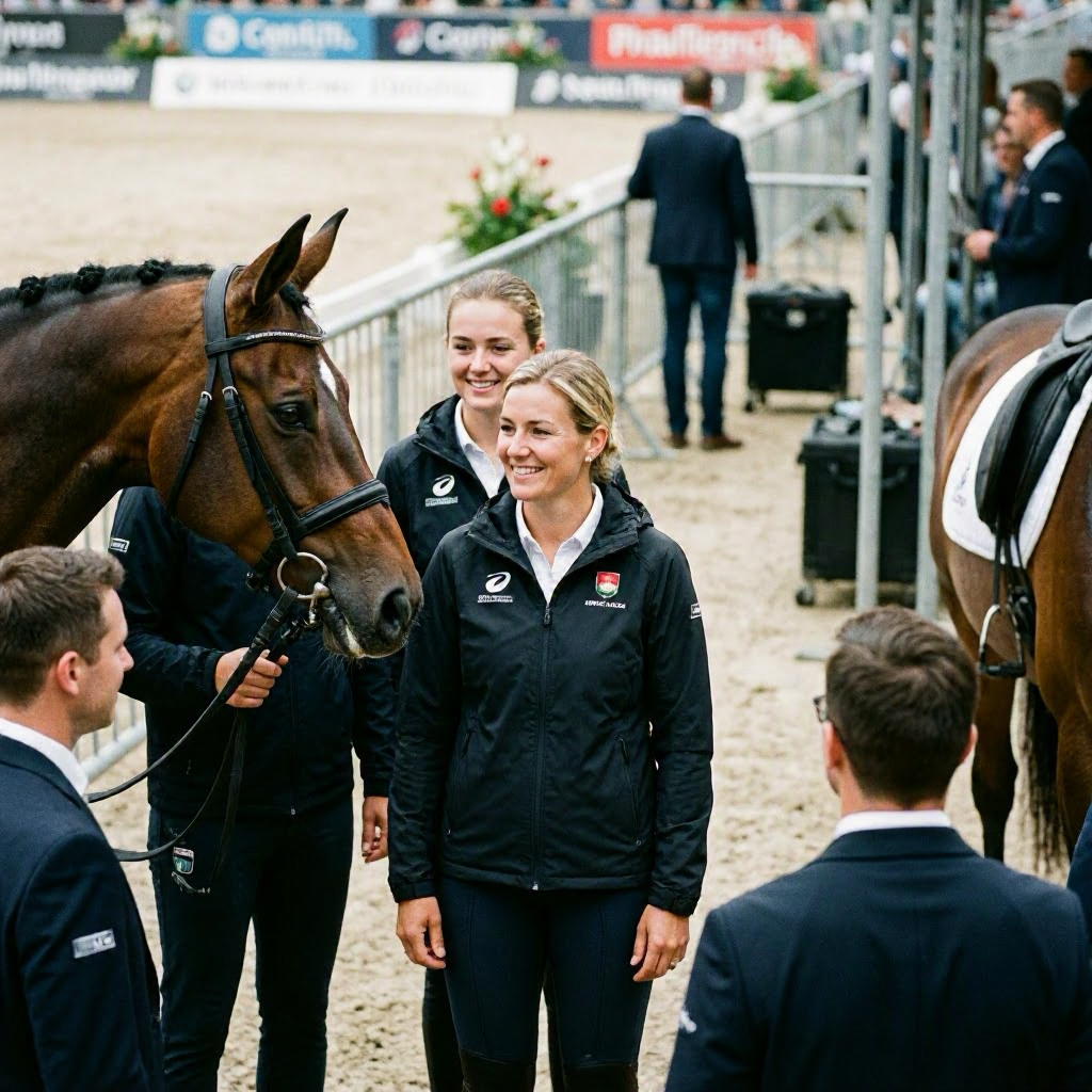 Reitsport: Dressur-WM-Team mit Werth und Neuling Raphael Netz