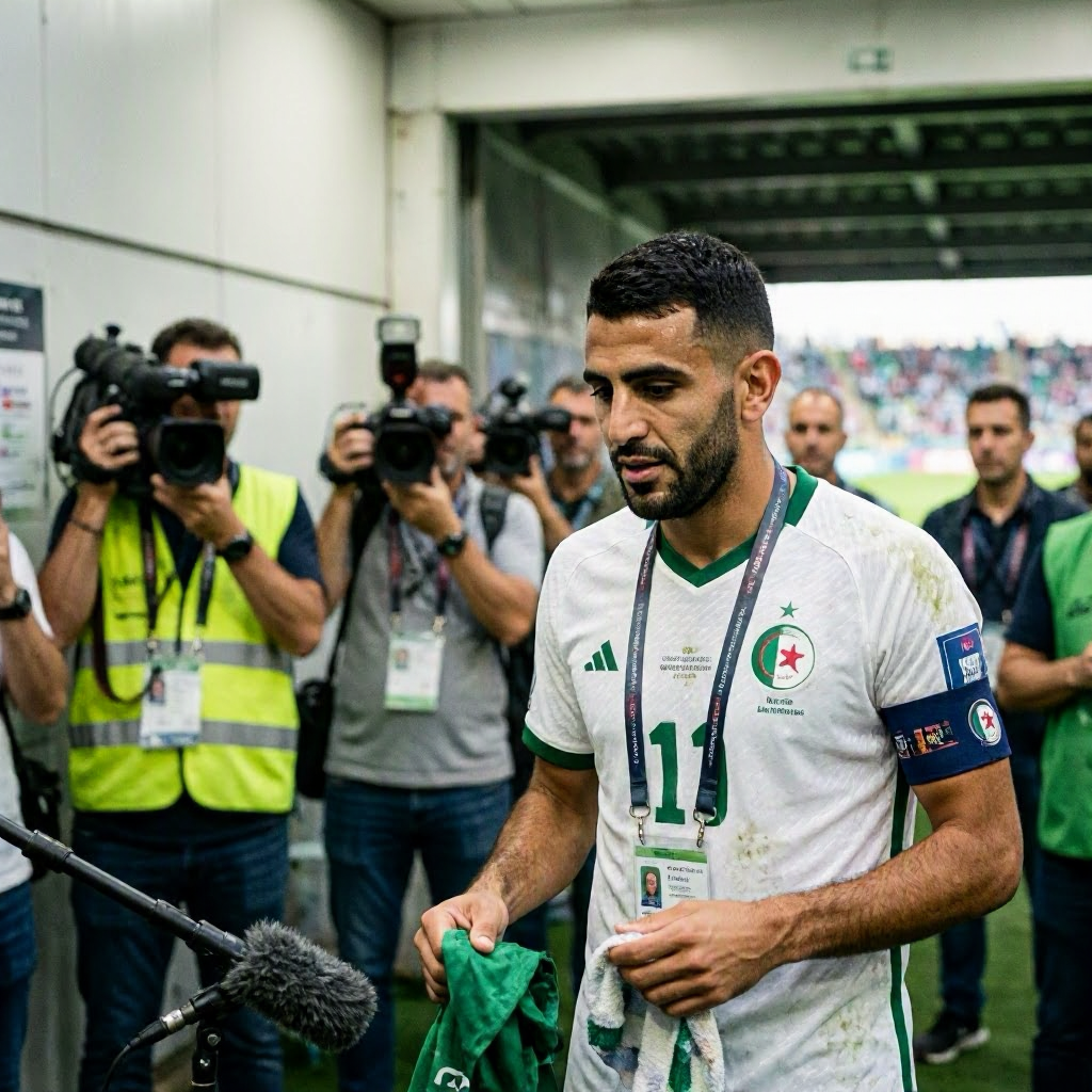 Riyad Mahrez Announces Retirement from International Football After World Cup Exit