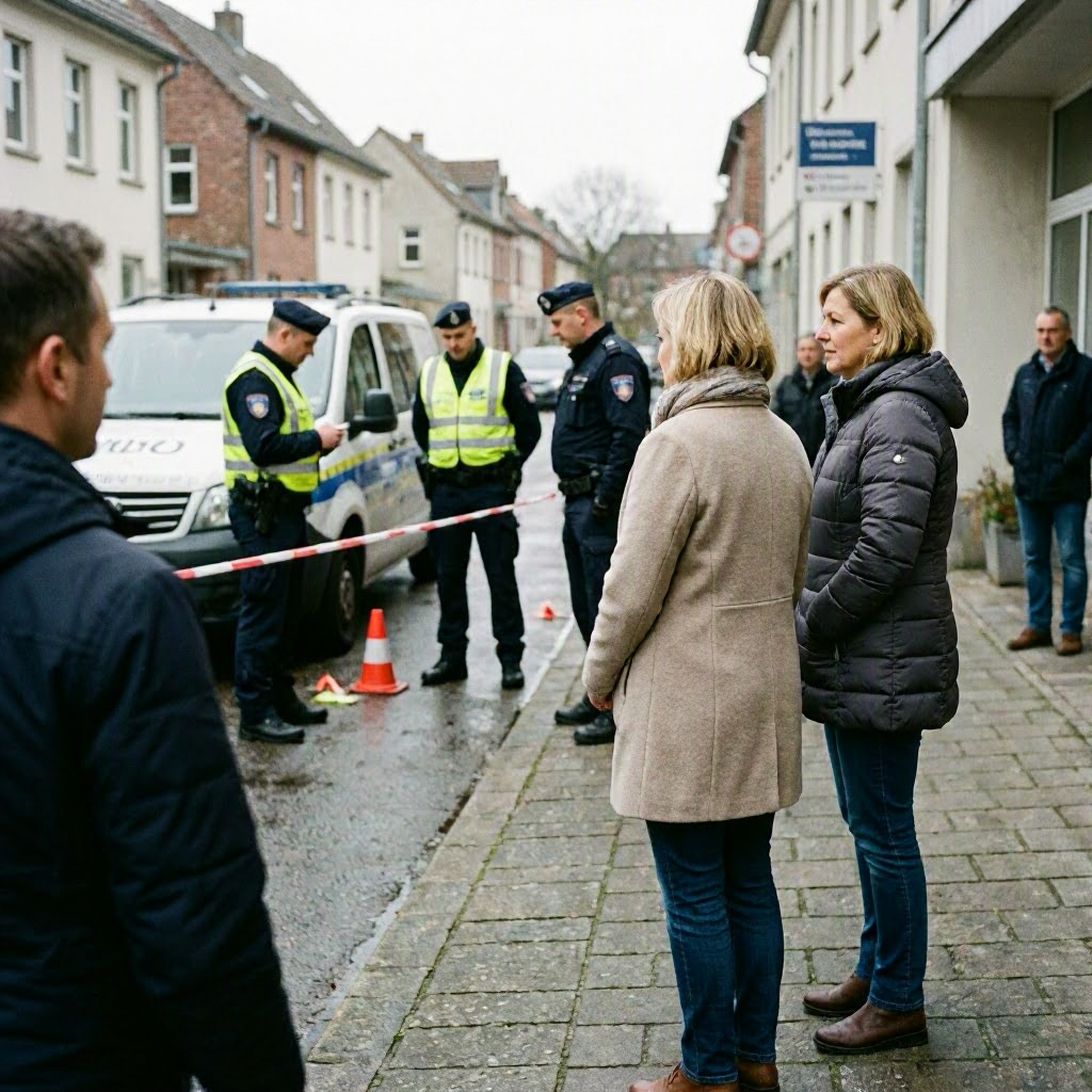Schüsse in Stade: Keine dringenden Tatverdächtigen unter den Frauen