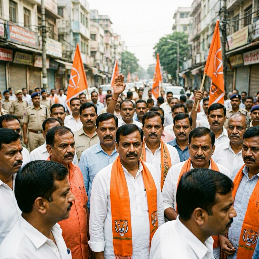 Shiv Sena (UBT) Launches 'Ram Raksha' Protest in Mumbai Over Fund Misappropriation