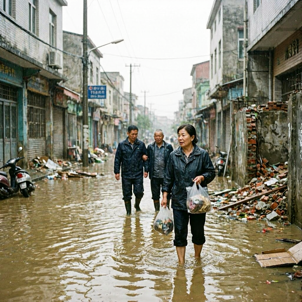 Southern China Faces Aftermath of Severe Flooding from Tropical Storm Maysak