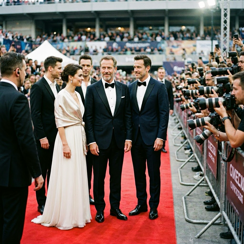 Staraufgebot beim Roter Teppich zur WM: Royals, Pop- und Filmstars im Fokus