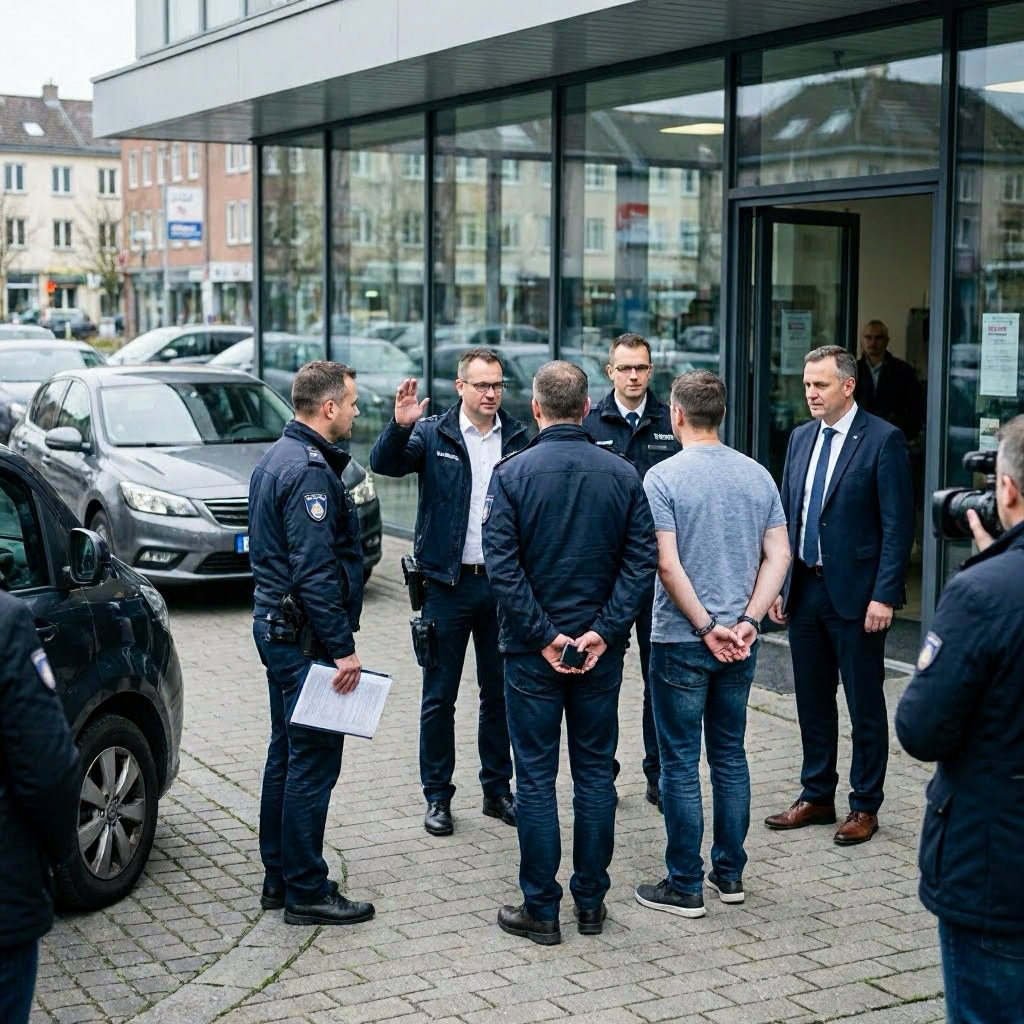 Steuerbetrug im Autohandel: Erneute Festnahmen nach Razzia