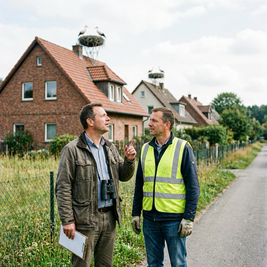 Storchendorf Bornheim: Lebensraum für Storchenpaare und Naturschutz
