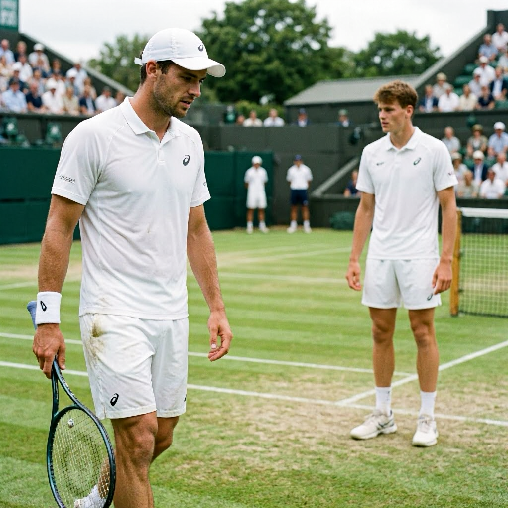 Struff scheidet nach Packung gegen Sinner im Wimbledon-Viertelfinale aus