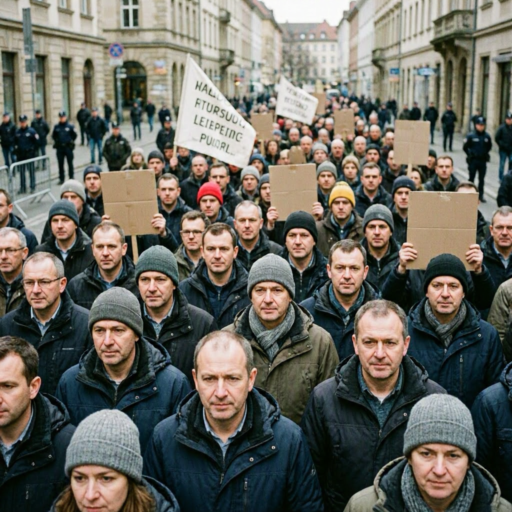 Tausende demonstrieren in Erfurt gegen die AfD - Protest überwiegend friedlich