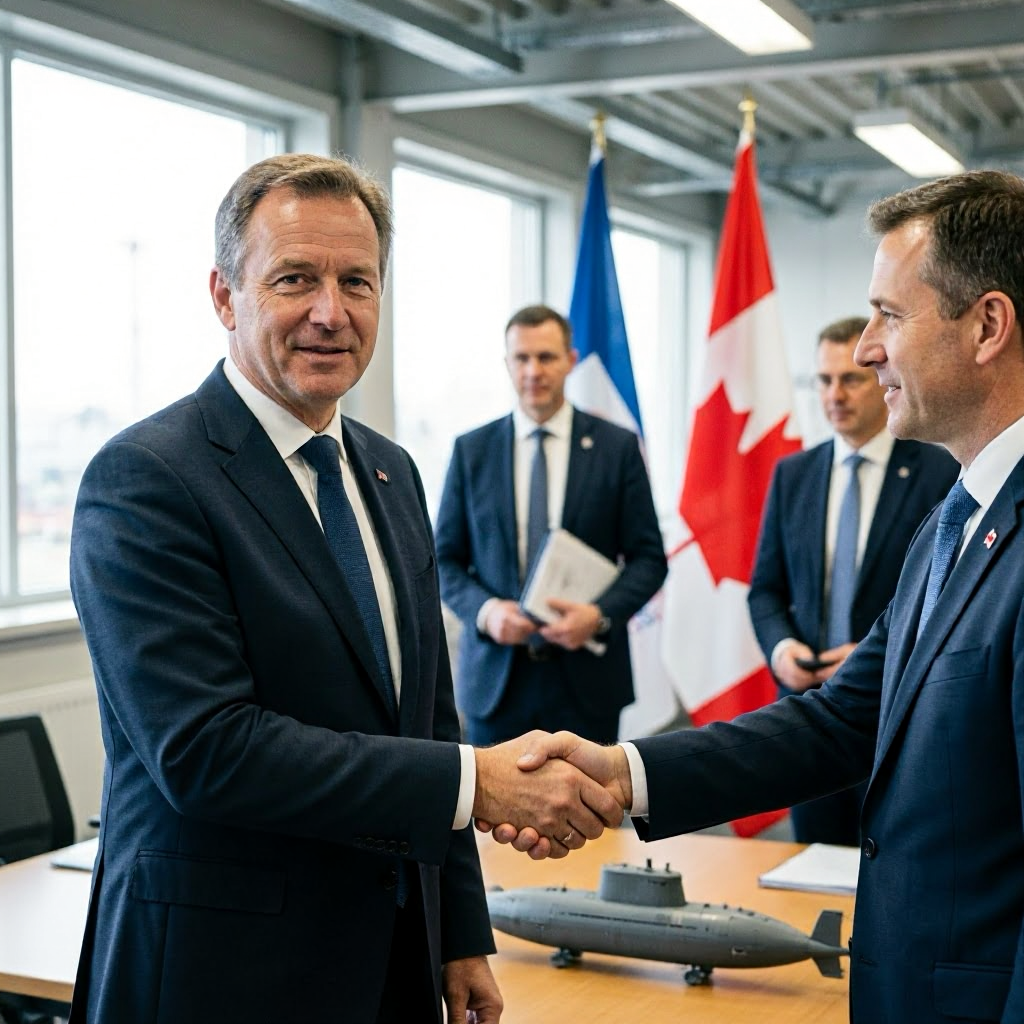 TKMS sichert sich Milliardenauftrag für U-Boote aus Kanada