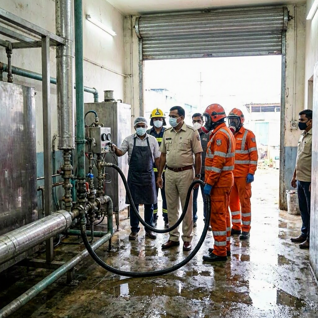 TN Government Launches Ammonia Gas Extraction at Tiruvallur Seafood Factory