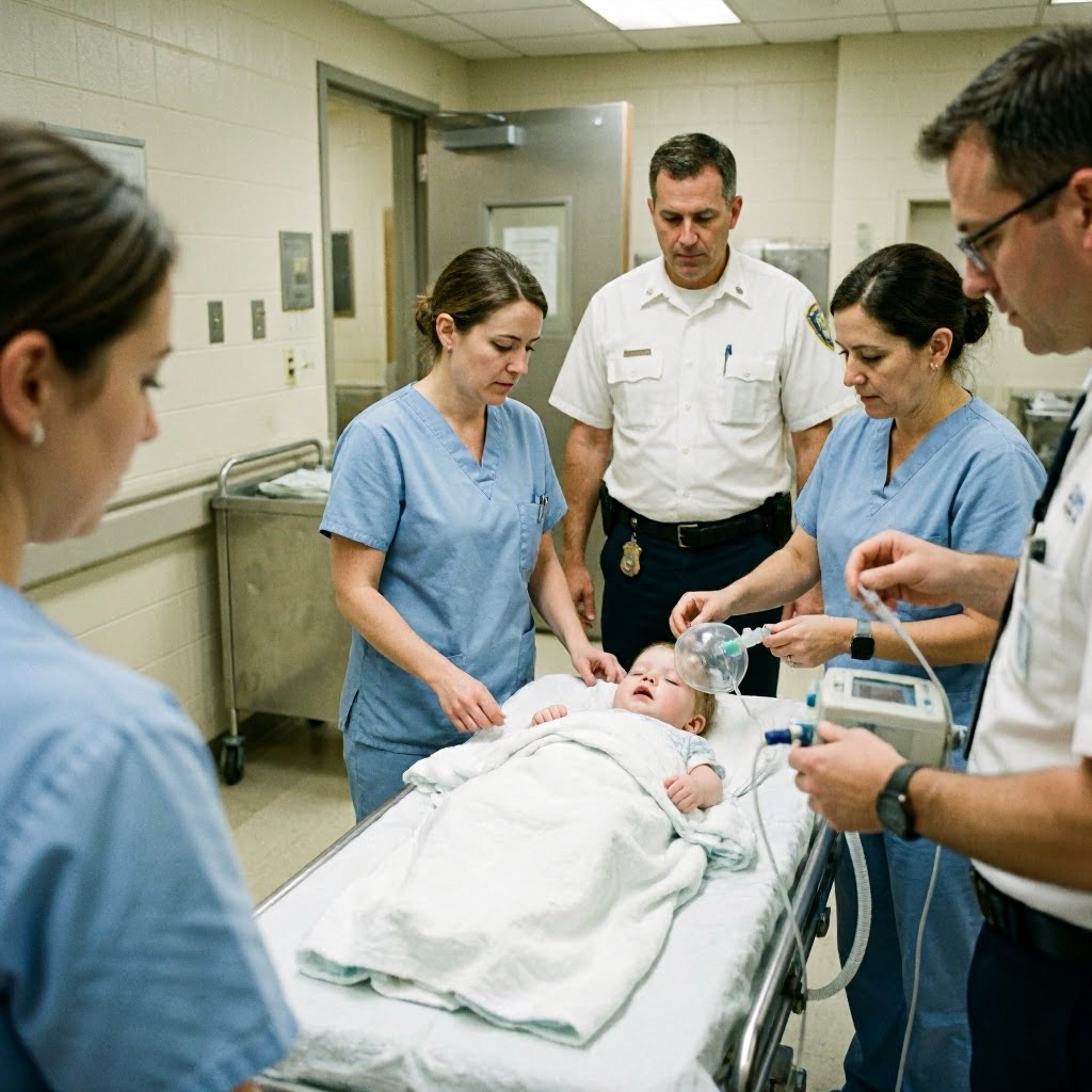Toddler Declared Dead Found Alive in Hospital Morgue After Drowning Incident