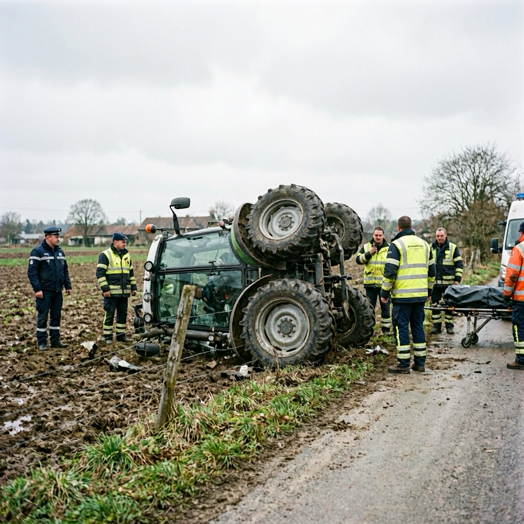 Tödlicher Traktorunfall in Questin bei Neubukow