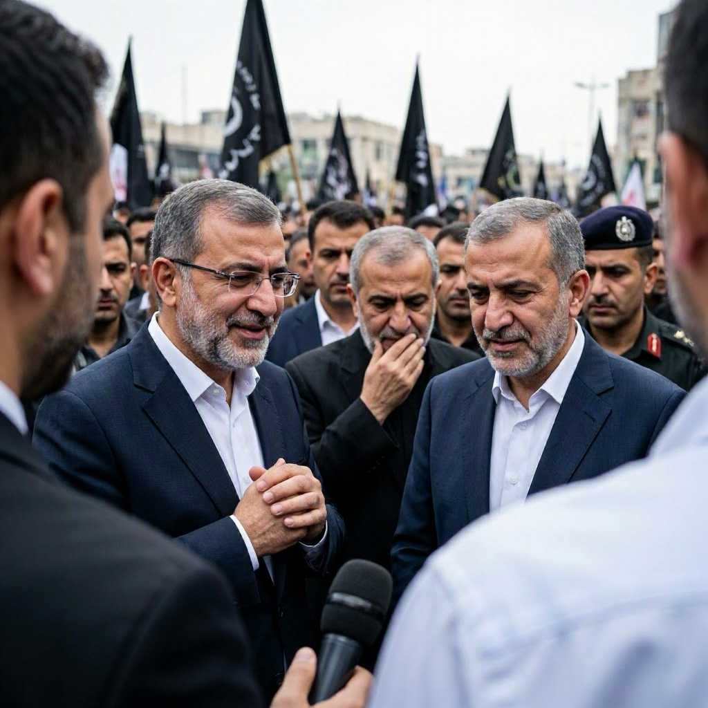 Top Iranian Leaders Mourn as Ayatollah Khamenei's Funeral Begins