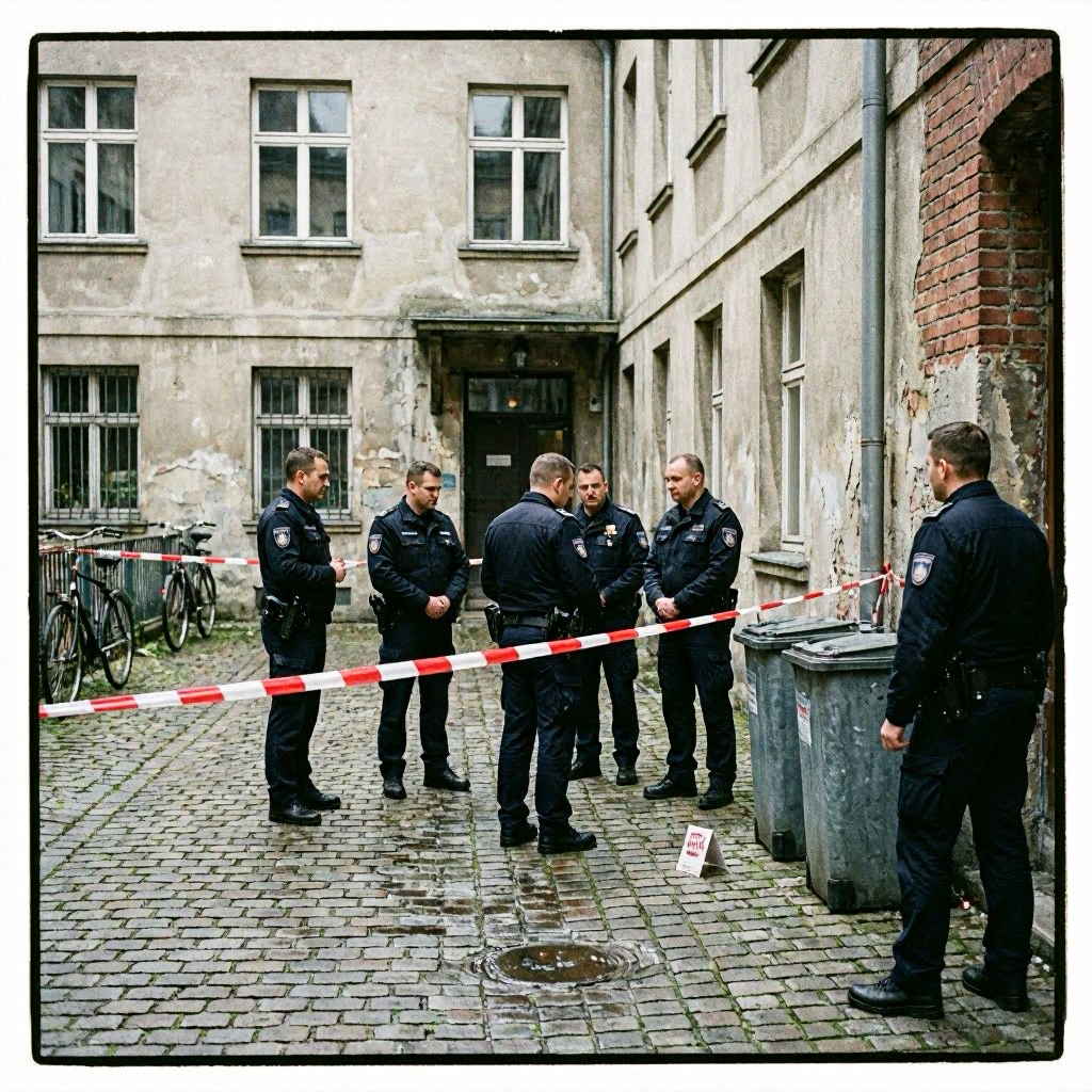 Toter Säugling in Berliner Hinterhof entdeckt – Polizei ermittelt