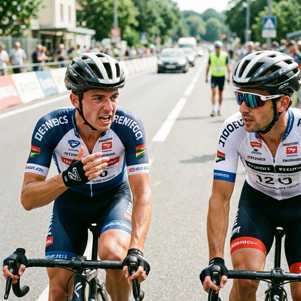 Tour de France: Remco Evenepoel äußert Wut über Florian Lipowitz