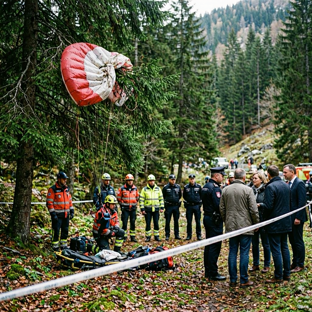 Tragischer Gleitschirm-Absturz: Deutsche Frau stirbt in Tiroler Alpen
