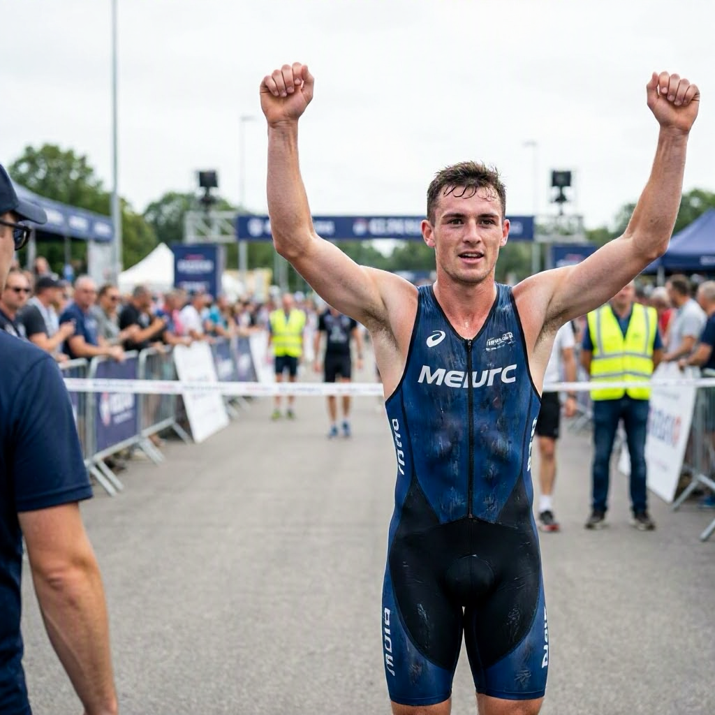 Triathlet Sam Laidlow siegt in Roth mit neuer Weltbestzeit
