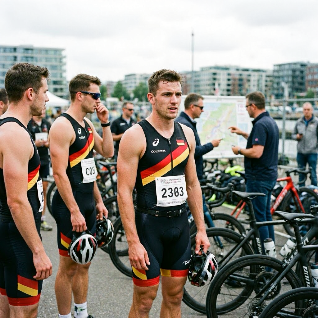 Triathlon-Weltserie: Deutsches Team strebt in Hamburg nach Medaillen