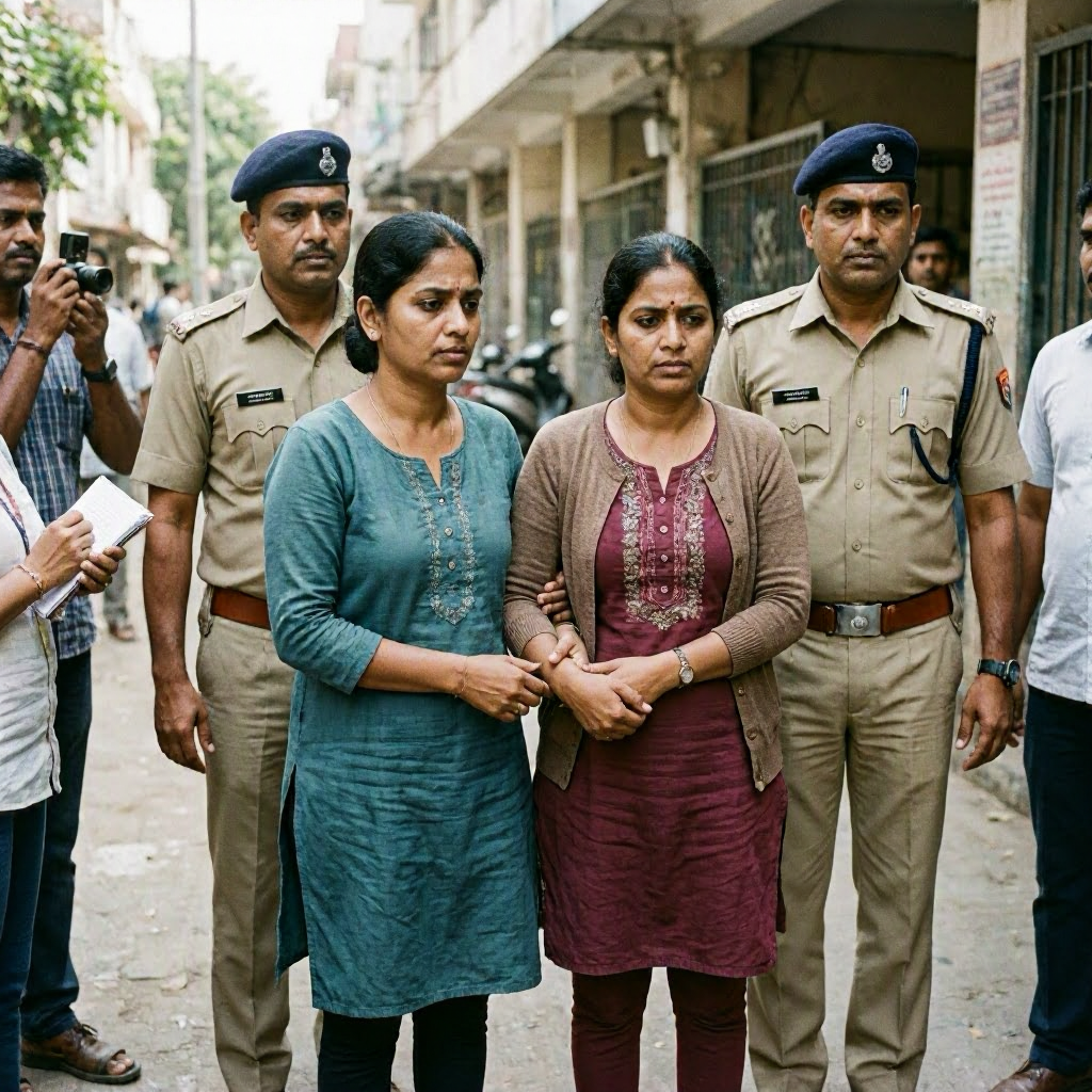 Two Daycare Nannies Arrested for Alleged Child Abuse in Bengaluru
