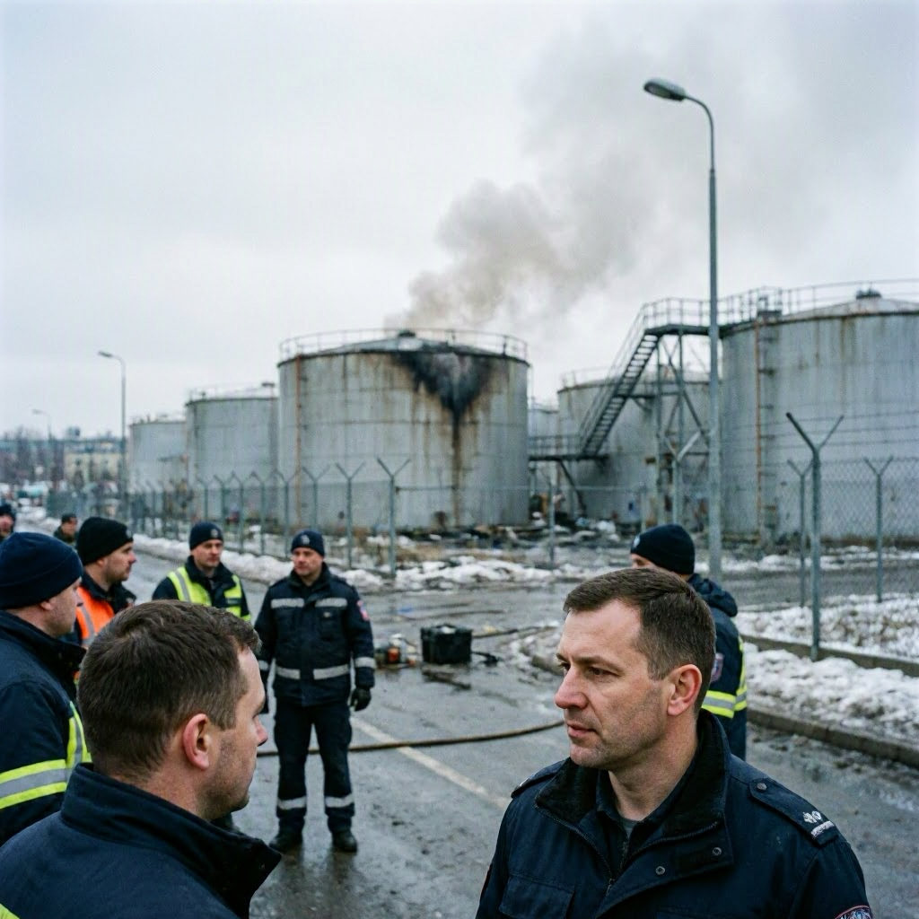Ukrainian Drones Target St. Petersburg Oil Terminal Amid Ongoing Conflict