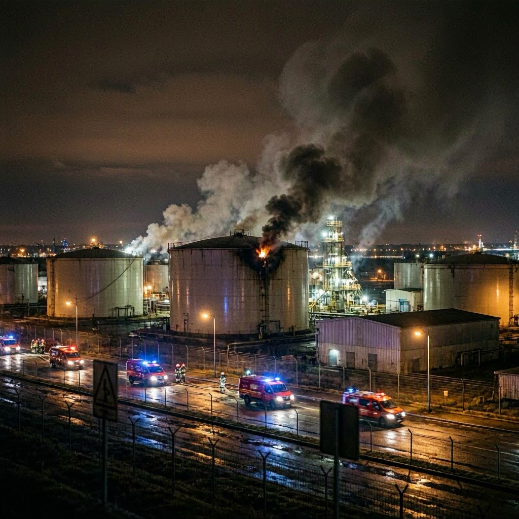 Ukrainian Drones Target St Petersburg Oil Terminal Amid Ongoing Conflict