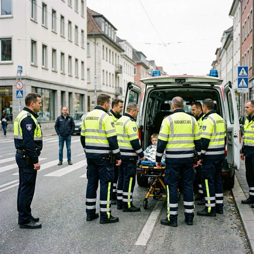 Unfall in Bad Cannstatt: Vierjähriger von Auto erfasst und schwer verletzt