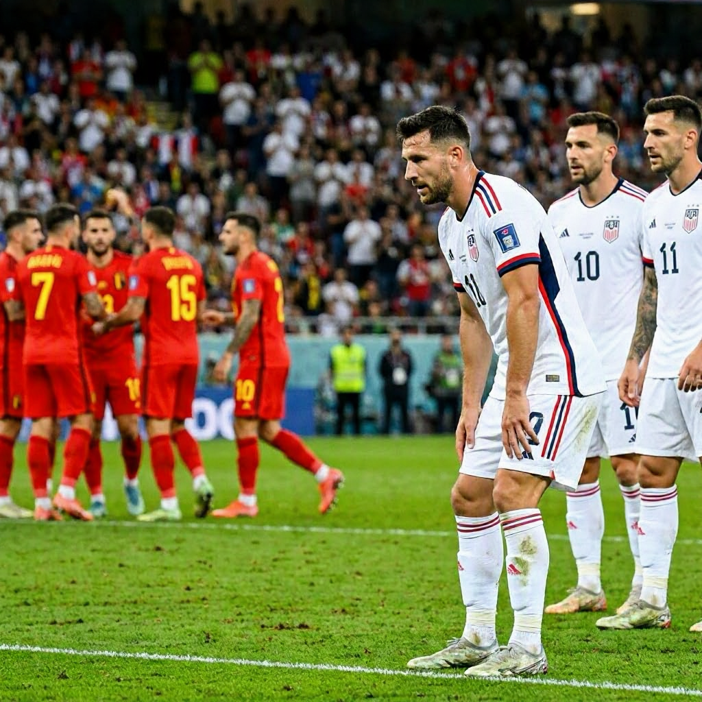 U.S. Men's World Cup Journey Ends with Defeat to Belgium