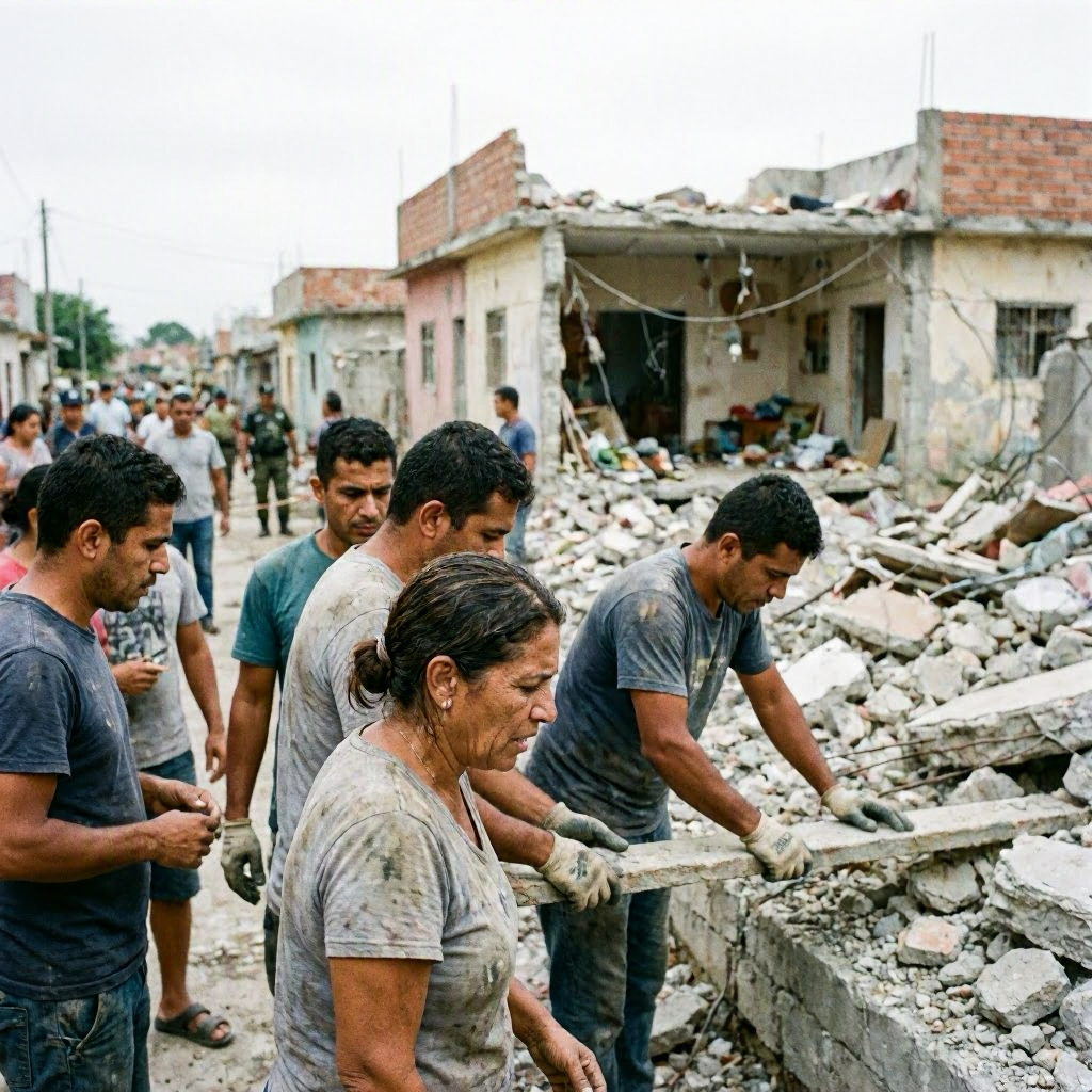 Venezuelans Search for Loved Ones as Earthquake Rescue Efforts Conclude