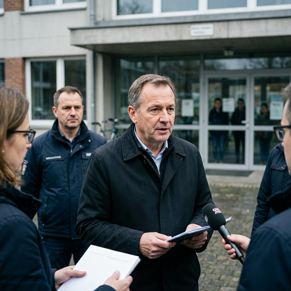 Verdächtiger nach Amoktat zeitweise vom Unterricht ausgeschlossen