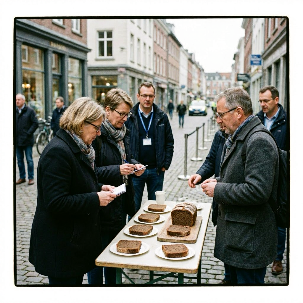 Verkostung: Ostfrieslands bestes Schwarzbrot in der Leeraner Fußgängerzone