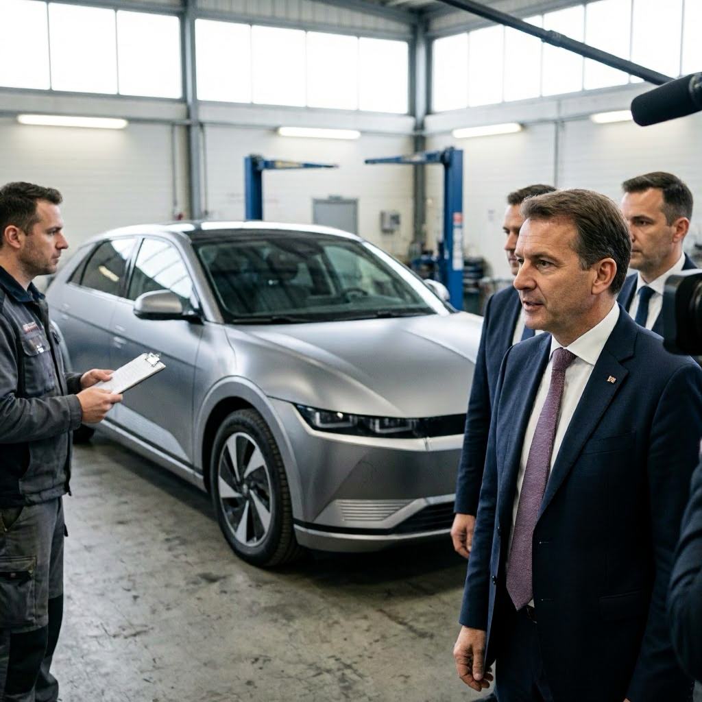 Vorsprung durch Volt: Der Hyundai Ioniq 5 beim TÜV