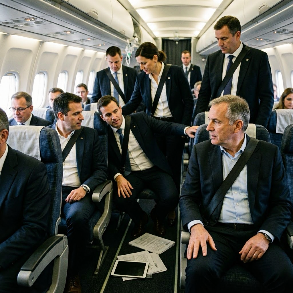 Warum Sie im Flugzeug angeschnallt bleiben sollten: Ein Vorfall zeigt die Gefahren