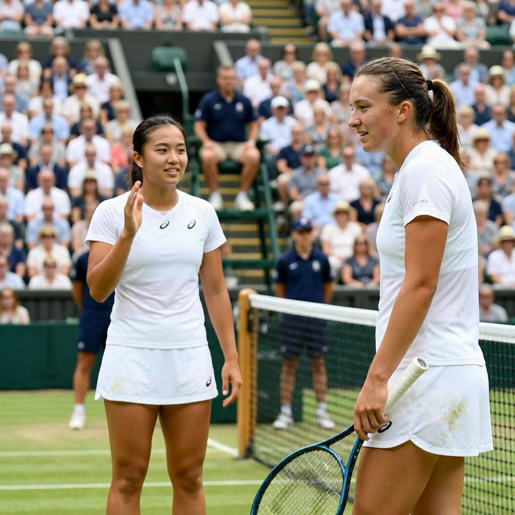 Wimbledon Upset: Eala Shocks Defending Champion Swiatek