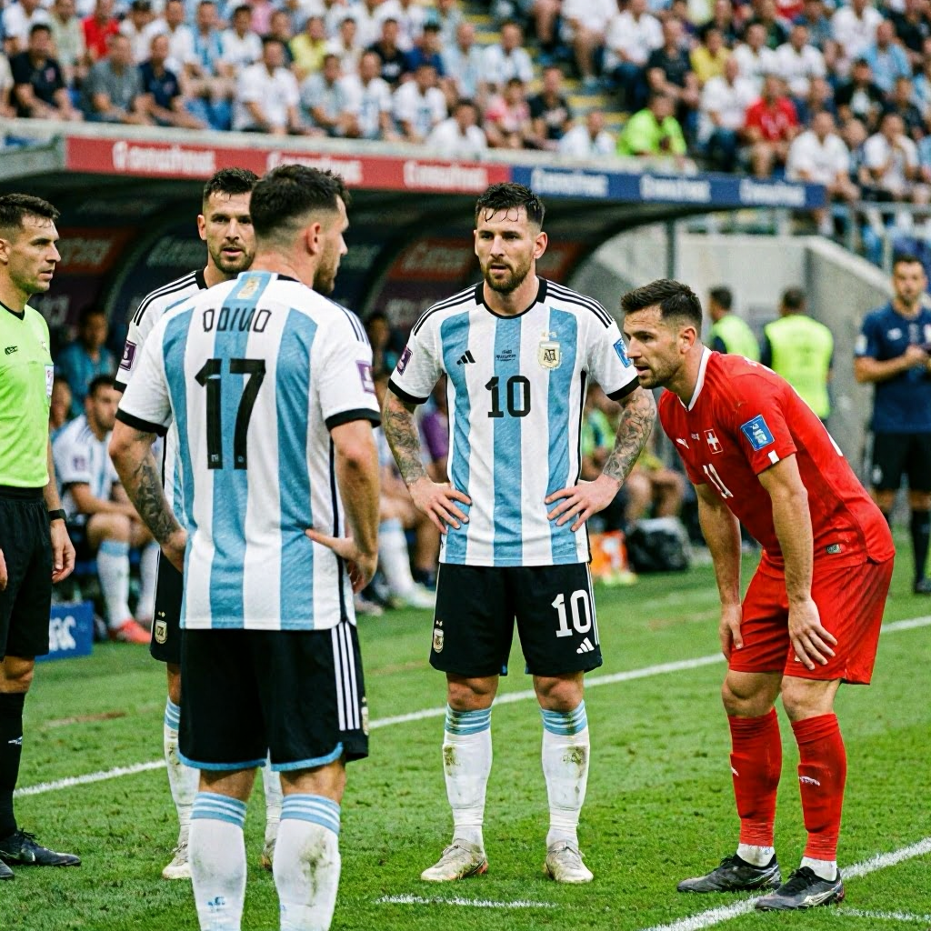 WM 2026: Argentinien muss gegen die Schweiz in die Verlängerung