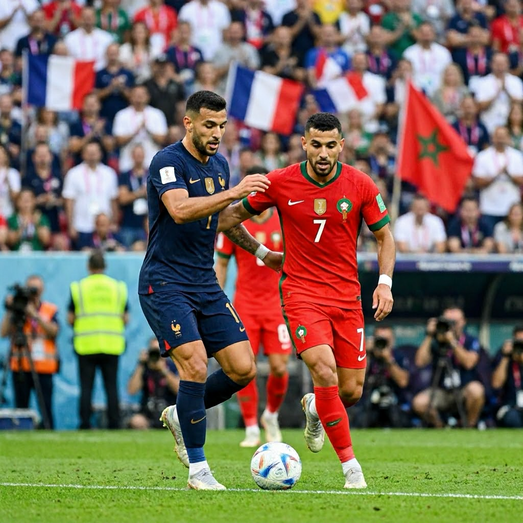 WM 2026: Frankreich trifft auf Marokko im Viertelfinale