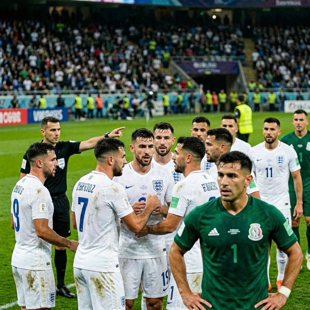 WM-Nacht: England besiegt Mexiko in Unterzahl, Norwegen schlägt Brasilien