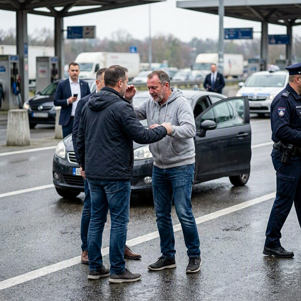 Zeugen verhindern Alkoholfahrt auf A8-Raststätte bei Rutesheim