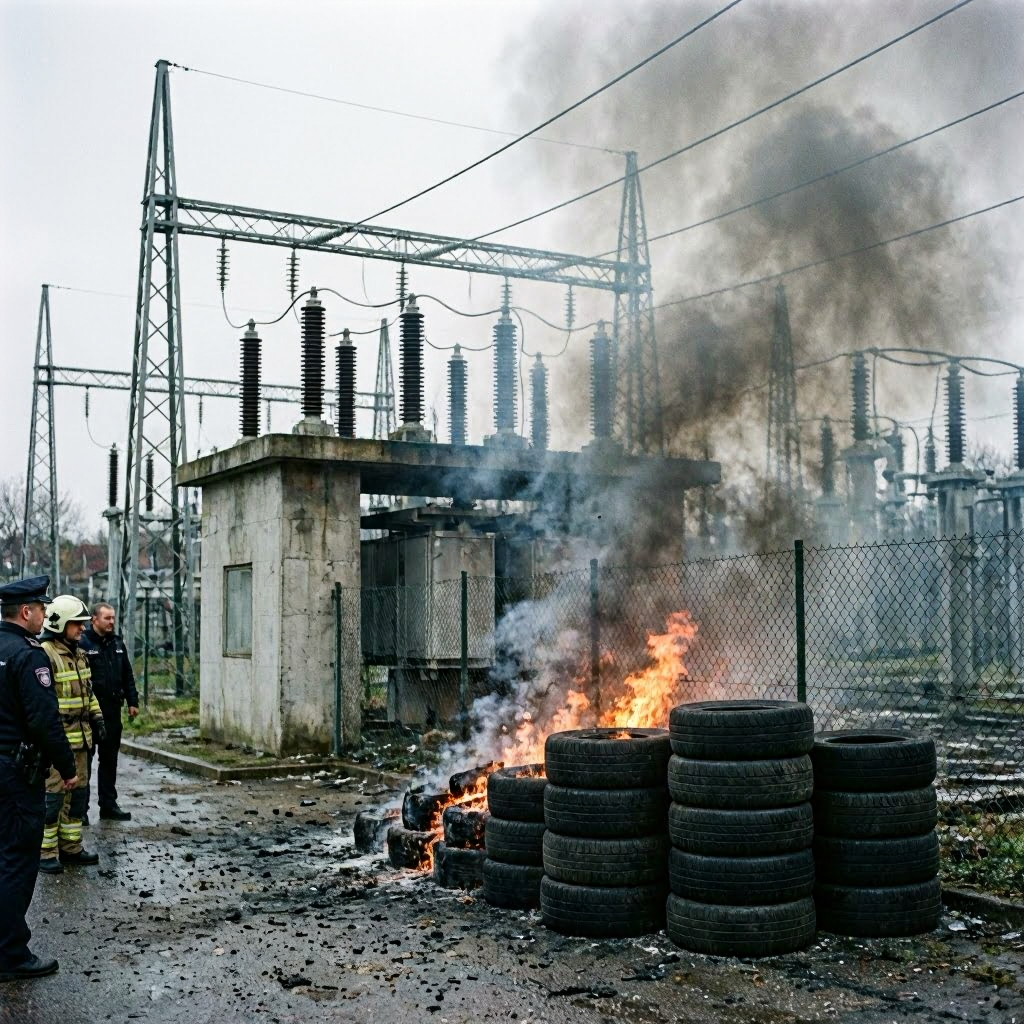 Zielgerichtete Brandattacke auf Umspannwerk in Reutlingen