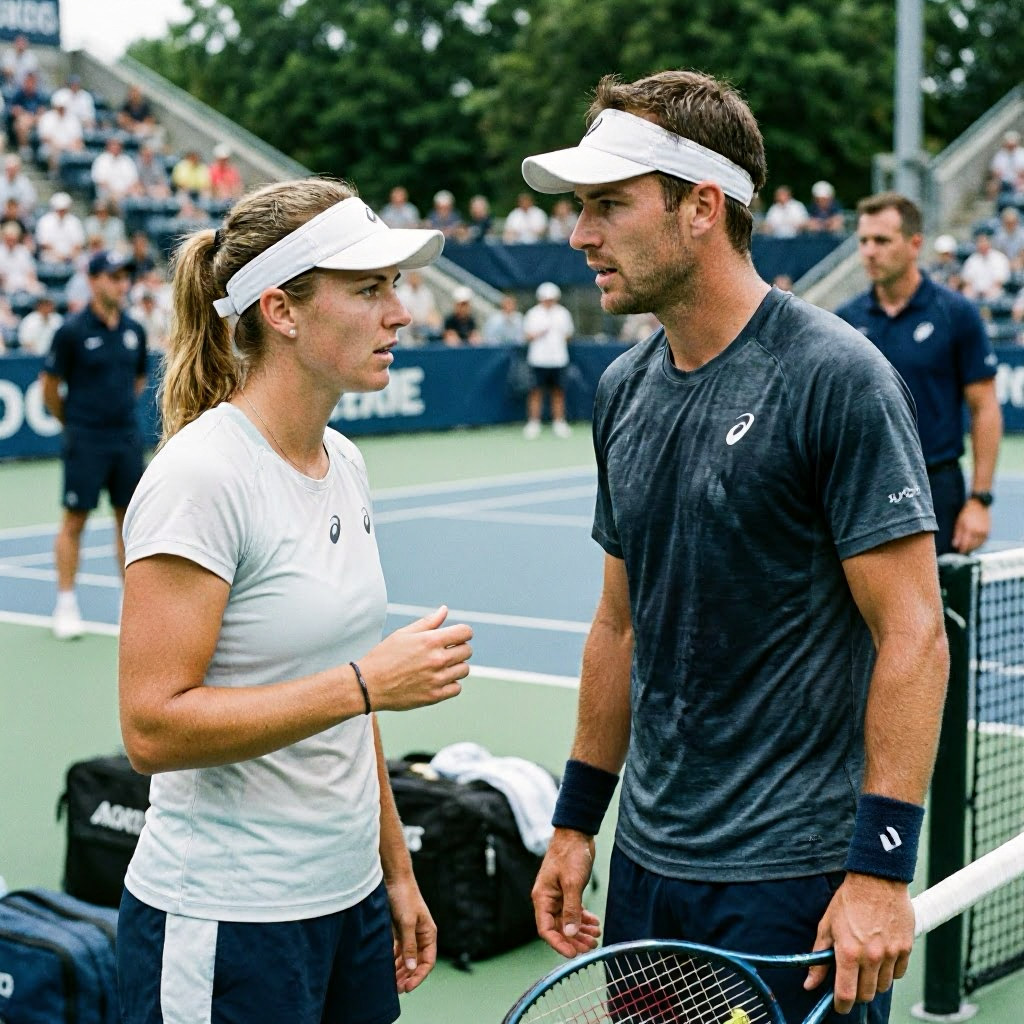 Zoff im Mixed mit Siegemund: «Lern, zu verlieren»