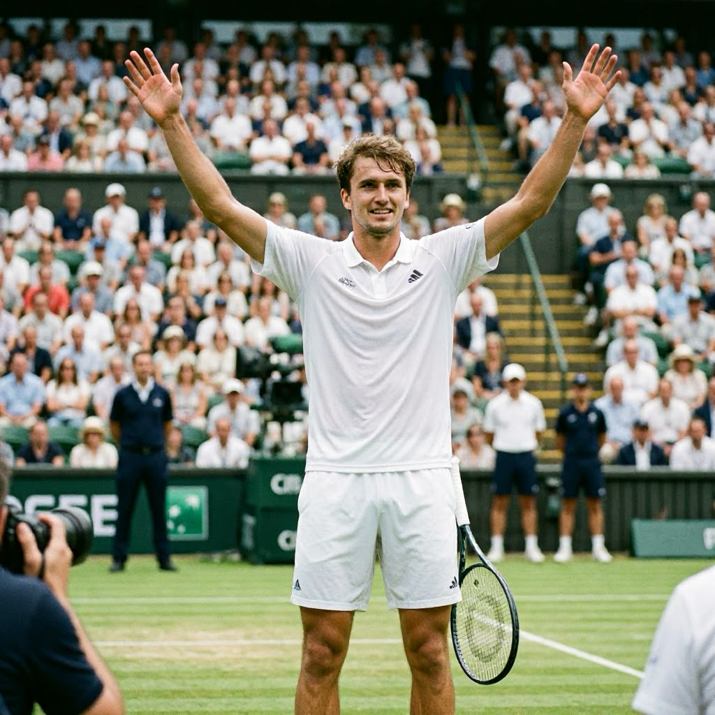Zverev greift nach Wimbledon-Titel: «Unglaublich glücklich»