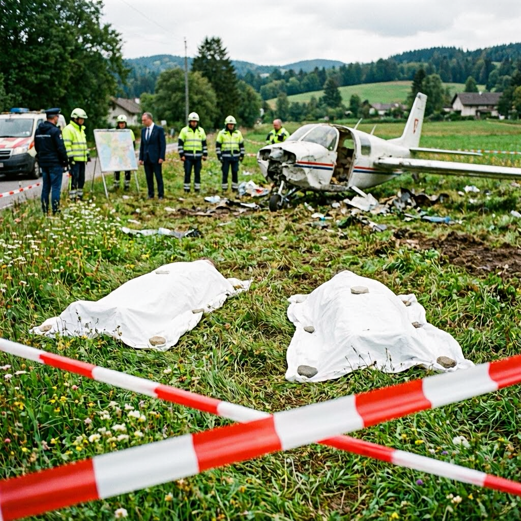 Zwei Tote bei tragischem Flugzeugabsturz in Österreich